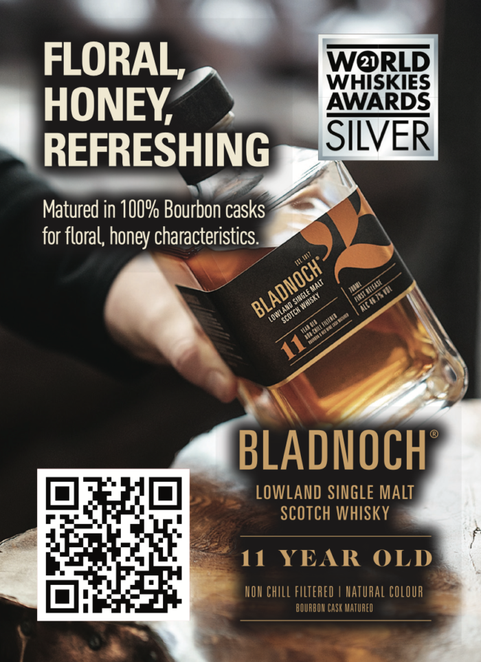 Bladnoch Shelf Talker (11 yr old) (3"x4.25)